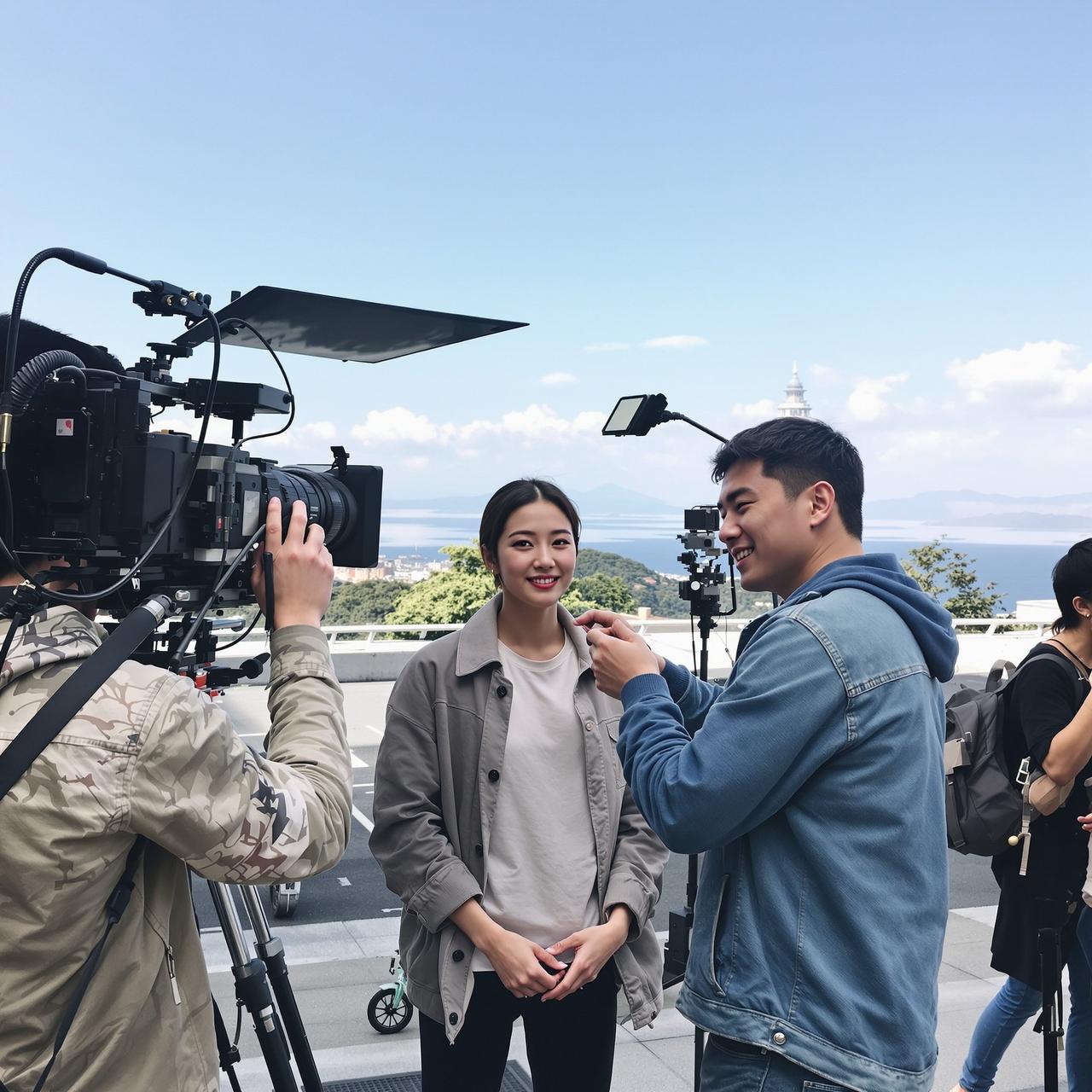 吃瓜天堂网动漫 - 某演员拍戏路透图集：素颜状态获赞无数